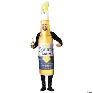 Botella extra con disfraz de lima Rasta Imposta Corona para adultos - Imagen 1 de 1