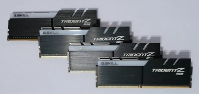 G.Skill Trident Z RGB 32GB (4x8GB) DDR4 RAM (F4-3000C16D-16GTZR) - Image 1 of 2