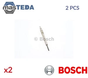0 250 403 009 ENGINE GLOW PLUGS BOSCH 2PCS FOR SEAT LEON,LEON ST,ALHAMBRA - Picture 1 of 9