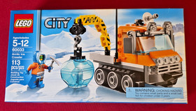 ▰▰💙Retired 2014💙▰▰LEGO City Town 60033 Arctic Ice Crawler  💙▰▰ NEW / Sealed