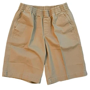 Lands' End Shorts Damen Gr. 2 khaki Überziehtaschen elastischer Bund - Bild 1 von 14