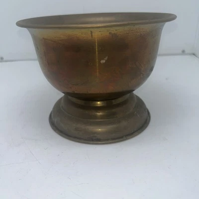 "Cuenco de latón vintage Hong Kong 6 3/4""" Foto 1 de 4