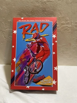 RAD VHS 1986 BMX Vinegar Syndrome Degausser Limited Light Up Box And Clear VHS - Image 1 of 2