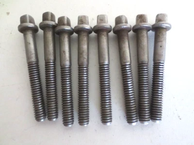 (8) VINTAGE 1940's SLINGERLAND  RADIO KING 1" 3/4  SNARE DRUM TENSION RODS NICE! - Image 1 of 4