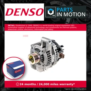 Alternator fits FORD FOCUS C-MAX 2.0 05 to 07 Automatic Transmission Denso New - Picture 1 of 9