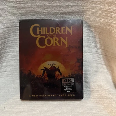 Children of the Corn Steelbook 4k Ultra HD + Blu-Ray, 2020 New Foto 1 de 4