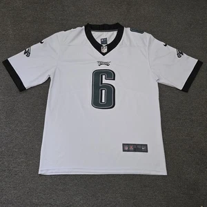 Nike Philadelphia Eagles Größe LARGE DeVonta Smith #6 Trikot weiß - Bild 1 von 12
