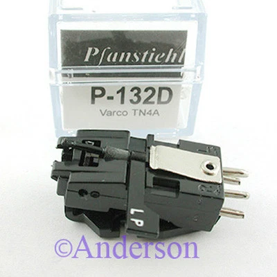 PFANSTIEHL Phonograph needle cartridge Varco TN4 TN-4 TN-4A VARCO TN4B TN4A P-132D