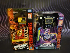 Takara Tomy Hasbo Transformers War for Cybertron Blaster, Eject & Shockwave MIB - Picture 1 of 6