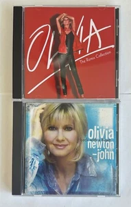 Olivia Newton-john 2 used CDs back with a heart + remix Collection remixes 12" - Picture 1 of 2