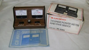 Ultra RARE Archer Radio Shack 21-520 Power/Modulation/SWR Meter BIN $79.95 OBO - Zdjęcie 1 z 21