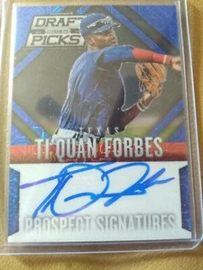 Ti'quan Forbes #59 signed auto 2014 red white an blue prizm 8/75 - Picture 1 of 2