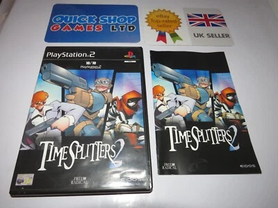 TimeSplitters 2 ps2 PlayStation uk tracked delivery + extended delivery - Image 1 of 4