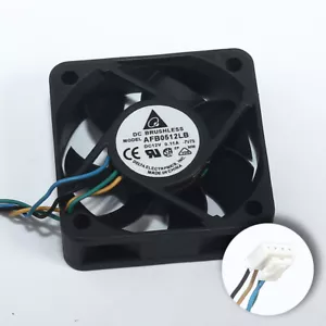 Delta AFB0512LB DC 12V 0.11A 5015 50*50*15mm 5cm 4pin PWM Mute Speed Cooling Fan - Picture 1 of 2