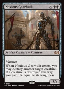 1x - Noxious Gearhulk - #151 - CMR: Duskmourn: House of Horror - NM MTG - Picture 1 of 1