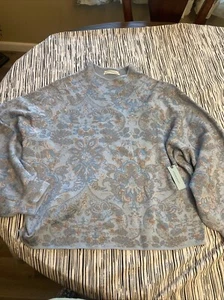 anthropologie Women’s 2xl Long Sleeve Sweater Nwt  -W 24” -L 25” /Sleeves 25” - Picture 1 of 5