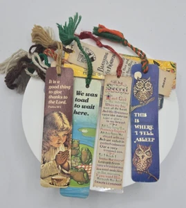 lot of 13 1970's Antioch Bookplate religious bookmarkers - Picture 1 of 9