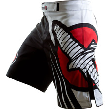 Hayabusa Chikara Recast Fight Shorts - MMA UFC Kickboxing | New | Black- Size 34