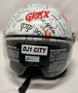 GREX DJ1 CITY ARTWORK - Casco Jet Visiera by NOLAN - Foto 1 di 26