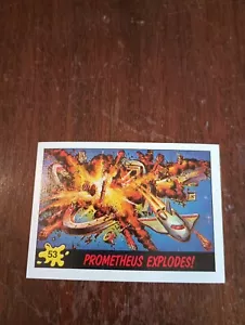 1988 Topps (Dinosaurs Attack) #53 Prometheus Explodes (NM-MT) - Picture 1 of 2