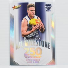 2023 Select AFL Footy Stars 250 Milestone Games Mitch Duncan Geelong Cats MG31