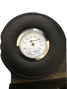 Fortune Nexus® hochwertige tragbare Lederzigarre. kaputtes Hygrometer - Bild 1 von 7