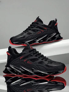 Fashionable Shock-Absorbing Casual Sports Shoes,Blade Sole,Breathable Mesh Upper - Picture 1 of 13