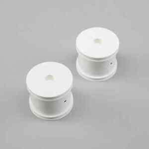 TLR RC Parts: Front/Rear Wheel, White: (2) 22T