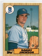 1987 Topps Traded #51T  Danny Jackson    Kansas City Royals MLB Baseball Card