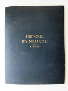 Folio histórico de Edimburgo 1899 grabados antiguos de Elizabeth Piper Escocia 9 de 10 - Imagen 1 de 12