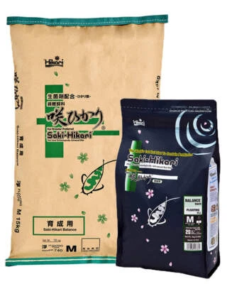 Saki Hikari Balance Koifutter / S M L / 2kg, 5kg, 15kg