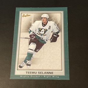 2005-06 Beehive Anaheim Ducks Hockey Card #1 Teemu Selanne.  H0501