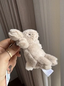 Jellycat The Grey Rabbit Soft Plush Toy NWT Ultimate Lovey Kids & Adults Too! - Picture 1 of 3
