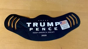 Trump Pence Keep America Great 2020 Maske offizielle Kampagne Waren schwarz - Bild 1 von 4