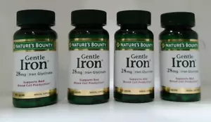 Nature's Bounty Gentle Iron, 28 mg, 90 Capsules, (4 Pack) - Picture 1 of 1