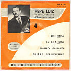 PEPE LUIZ ""MAMBO ITALIANO"" LATIN JAZZ EP 1955 DUCRETET-THOMSON 460V 131