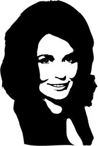 Loretta Lynn vinyl decal sticker country coalminer's daughter legend - Picture 1 of 1