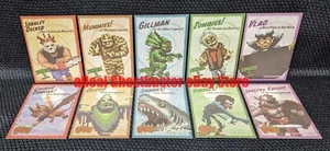 Zombies Ate My Neighbors & Ghoul Patrol Complete Set of 10 Monster Trading cards - Picture 1 of 7