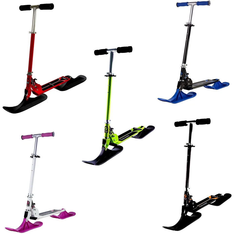 STIGA Snow Kickboard Schnee Bike Scooter Schlitten Bob Lenkschlitten Trotinette - Bild 1 von 1