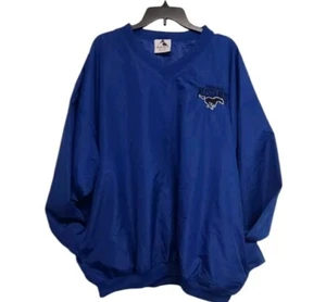 Vintage Augusta Sportswear Pullover Windbreaker Mens 3XL Birmingham Mustangs - Picture 1 of 7