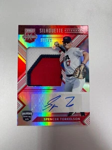 2018 PANINI ELITE EXTRA EDITION SPENCER TORKELSON AUTO PATCH 18/25 GAME USED - Picture 1 of 2