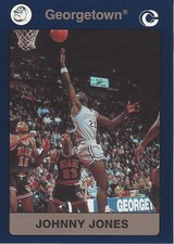 1991 Collegiate Collection Georgetown Hoyas #62 Johnny Jones