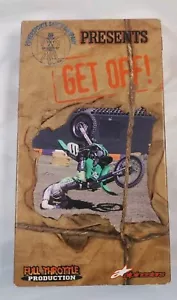 Get Off! VHS Tape Full Throttle Productions Best Crashes Motocross HTF - Picture 1 of 4