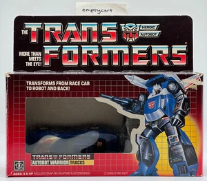 1985 Transformers G1 Autobot Tracks Action Figure - Picture 1 of 8