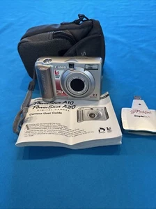 Canon PowerShot A20 Compact Digital Camera 128mb Flash Card - Tested Working!! - Picture 1 of 8