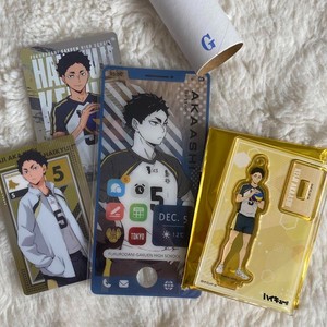 # Haikyuu 2023 Akaashi Keiji To The Top Playing Acrylic Stand card set of 4