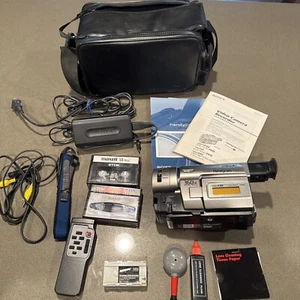 Sony Handycam 8XR Vision CCD-TRV57 Bundle TESTED Batt, Charger, Bag and Cables - Picture 1 of 22