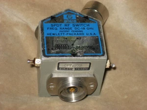 Hewlett Packard 8761B DC to 18GHz Latching Relay RF Switch, APC7 - Picture 1 of 7