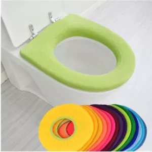 1x 2x 5x Toilettensitz-Bezug WC Überzug Closes Warmer Waschbar Sitzbezug NEU&OVP - Bild 1 von 3