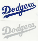 REFLECTIVE Script Los Angeles Dodgers helmet decal sticker window hard hat LA